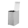 Ferm Living Sama prullenbak, Brushed stainless steel< Pedaalemmers