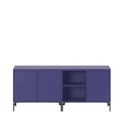 Montana Save sideboard, monarch 135, zwartgelakte poten< Tv- & Mediameubels|Ladekasten & Dressoirs