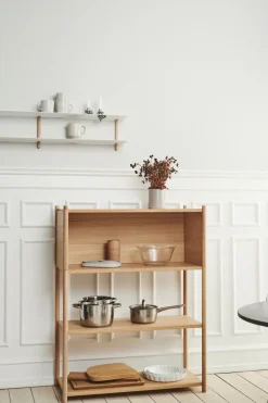 Gejst Sceene bookcase B, Licht eikenhout< Planken & Planksystemen
