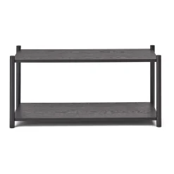 Gejst Sceene bookcase F, Zwartgebeitst eikenhout< Tv- & Mediameubels|Ladekasten & Dressoirs