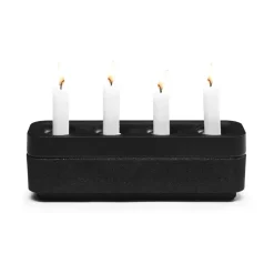Born In Sweden Schaal lang, zwart< Kaarsenaccessoires