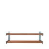 Scherlin Schoenenrek 5, eikenhout geolied, wand, 2 niveaus< Schoenenrekken