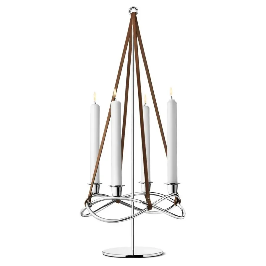 Georg Jensen Season extension voor kaarsenhouder, glanzend< Adventskandelaars & -Kaarsen