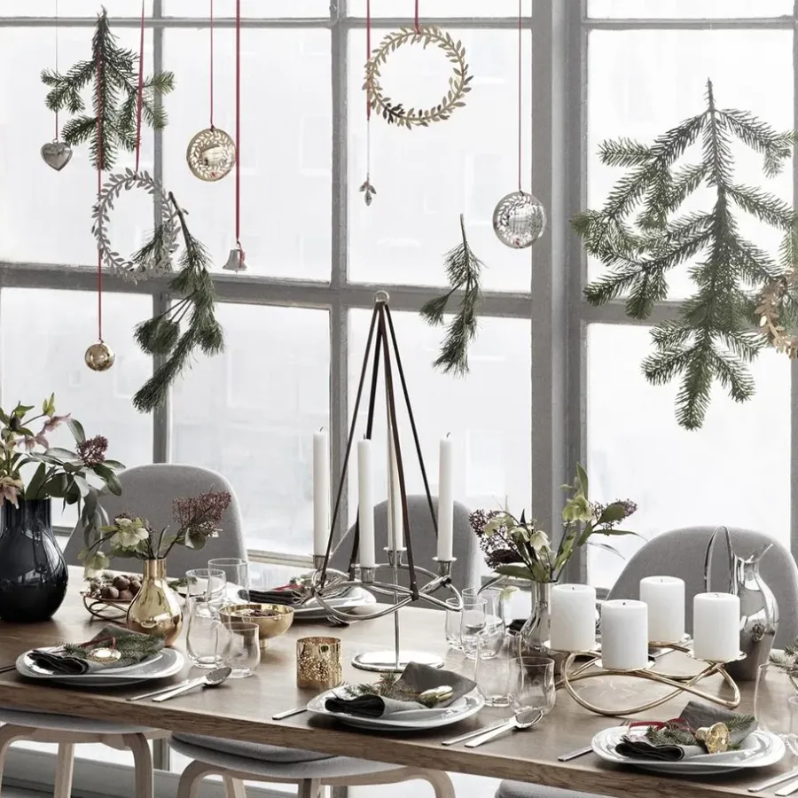 Georg Jensen Season extension voor kaarsenhouder, glanzend< Adventskandelaars & -Kaarsen