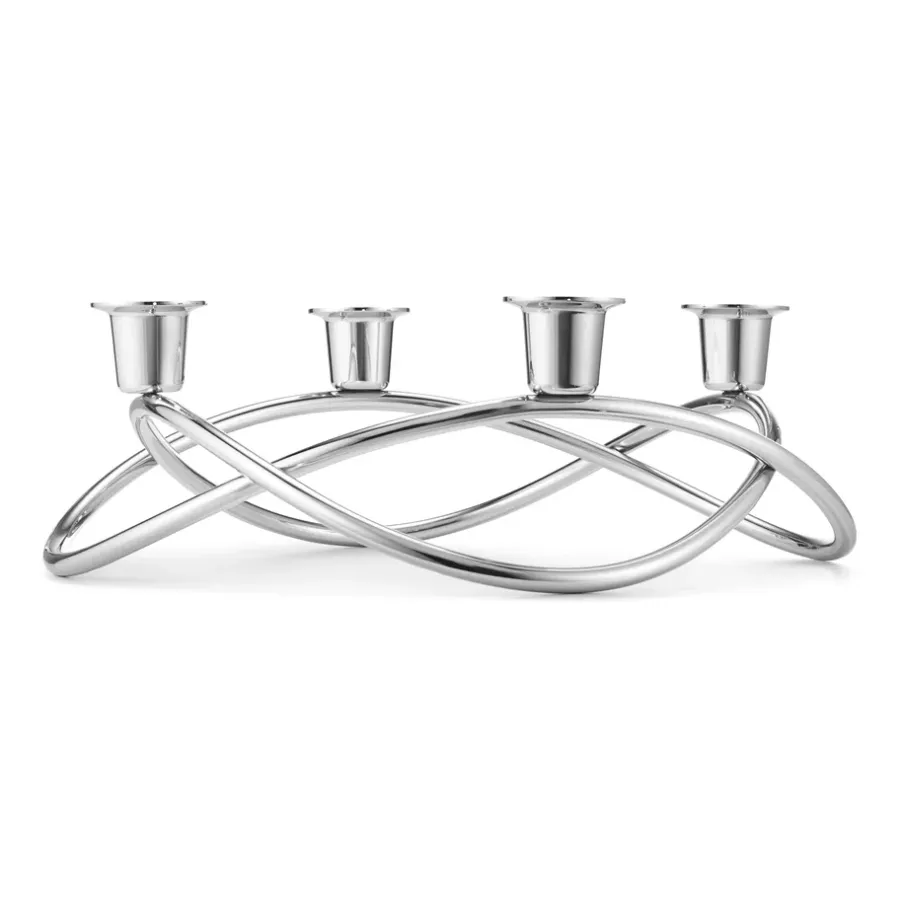 Georg Jensen Season kandelaar Ø26 cm, glanzend< Adventskandelaars & -Kaarsen
