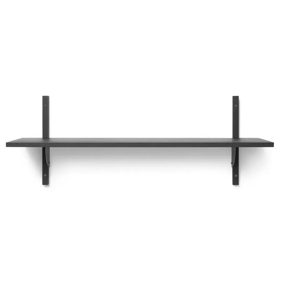 Ferm Living Sector plank L/S, Zwart essen-zwart< Planken & Planksystemen