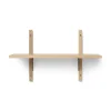 Ferm Living Sector plank S/S, Eiken-zwart< Planken & Planksystemen
