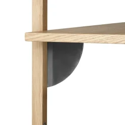 Ferm Living Sector plank S/S, Eiken-zwart< Planken & Planksystemen