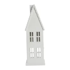 Lene Bjerre Seholia decoratiehuisje 28 cm, White< Kerstdecoraties