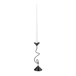 Broste Copenhagen Selma kandelaar 26,5 cm, Black< Kaarsenhouders & Kaarsenborden