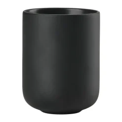 Zone Denmark Sensu tandenborstelbeker Ø7,4x9,5 cm, Black< Tandenborstelhouders