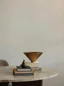 Audo Copenhagen Sentimant decoratie peer, Messing< Decoratieve Accessoires