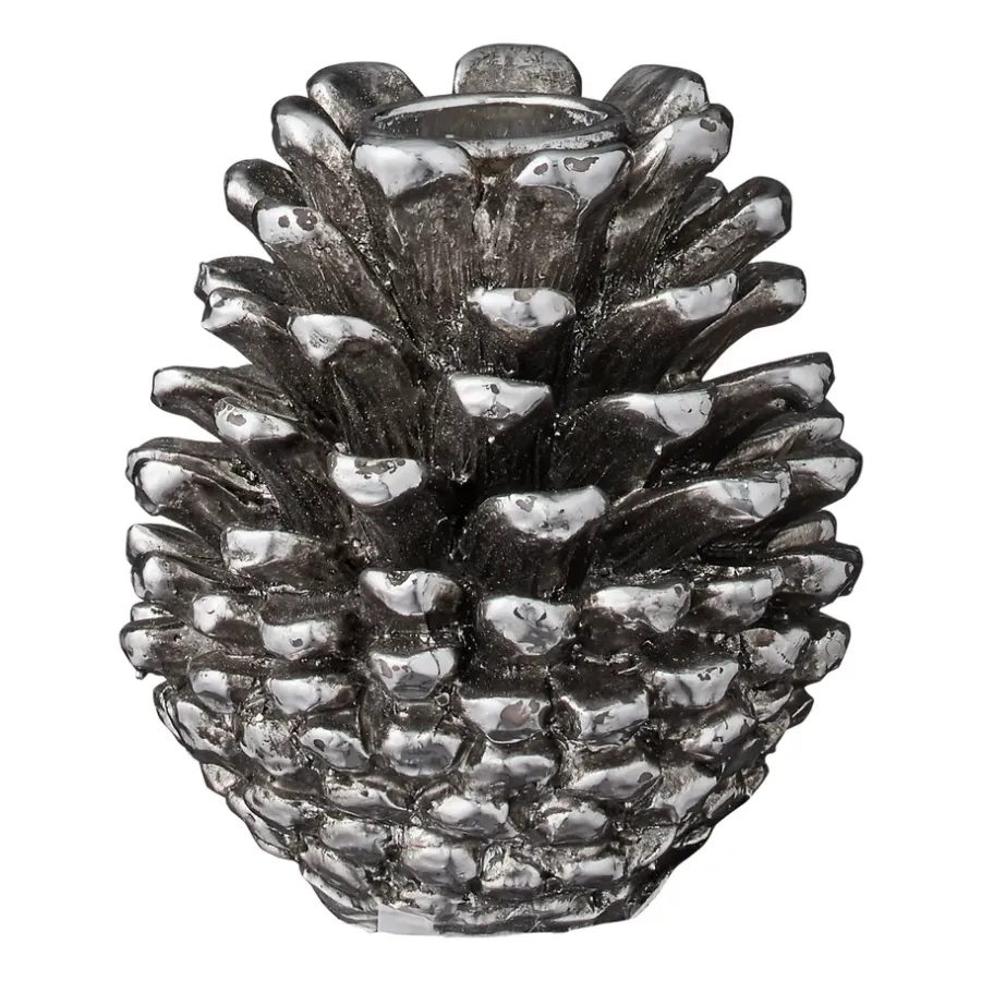 Lene Bjerre Serafina kandelaar 8 cm, antique silver< Kandelaars