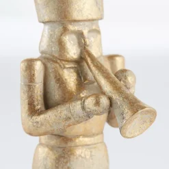 Lene Bjerre Serafina notenkraker 23 cm, Antiek goud licht< Kerstdecoraties|Sculpturen & Porseleinen Beelden