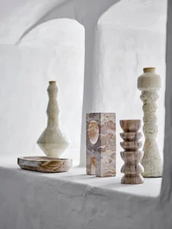 Bloomingville Shao dienblad marmer 24,5x12,5 cm, Natuur< Decoratieve Accessoires|Decoratieve Dienbladen