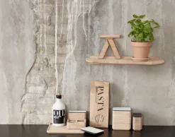 Andersen Furniture Shelf 1 wandrek 40 cm, Oak< Planken & Planksystemen