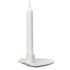 Byon Shell kandelaar 15,5 cm, White< Kandelaars