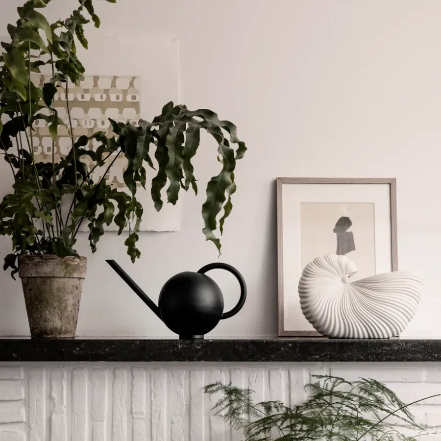 Ferm Living Shell pot, Off white< Bloempotten