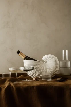 Ferm Living Shell pot, Off white< Bloempotten