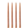 Bloomingville Shimmer kaarsen 4-pack, Bruin< Kaarsen