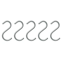 Nomess Copenhagen S-Hook 5-pack, zilver< Haken & Hangers