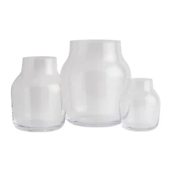 Muuto Silent vaas Ø11 cm, Clear< Vazen