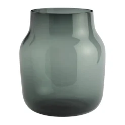 Muuto Silent vaas Ø20 cm, Dark Green< Vazen