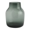 Muuto Silent vaas Ø15 cm, Dark Green< Vazen