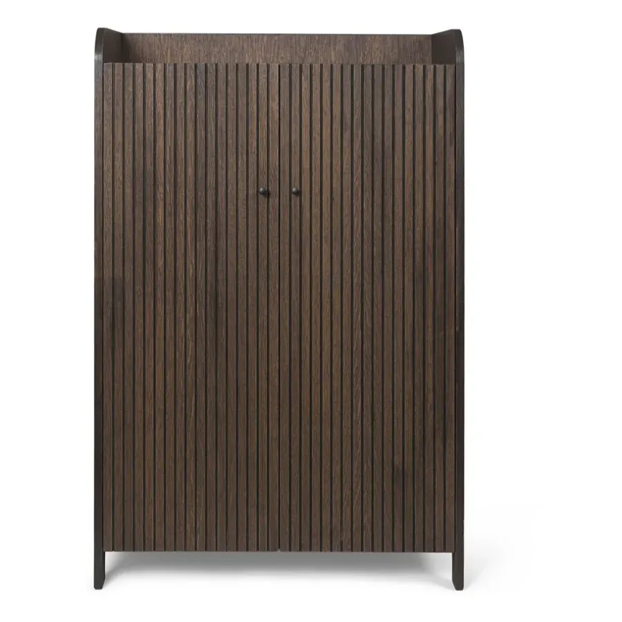 Ferm Living Sill Low kast, Dark stained oak< Kasten & Vitrines