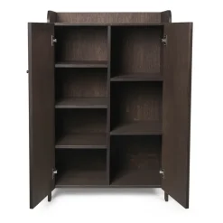 Ferm Living Sill Low kast, Dark stained oak< Kasten & Vitrines
