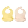 Scandi Living Silly slabbetje siliconen 2-pack, Blush-lemon< Kinderkamer Interieuraccessoires|Kinderkamer Interieuraccessoires