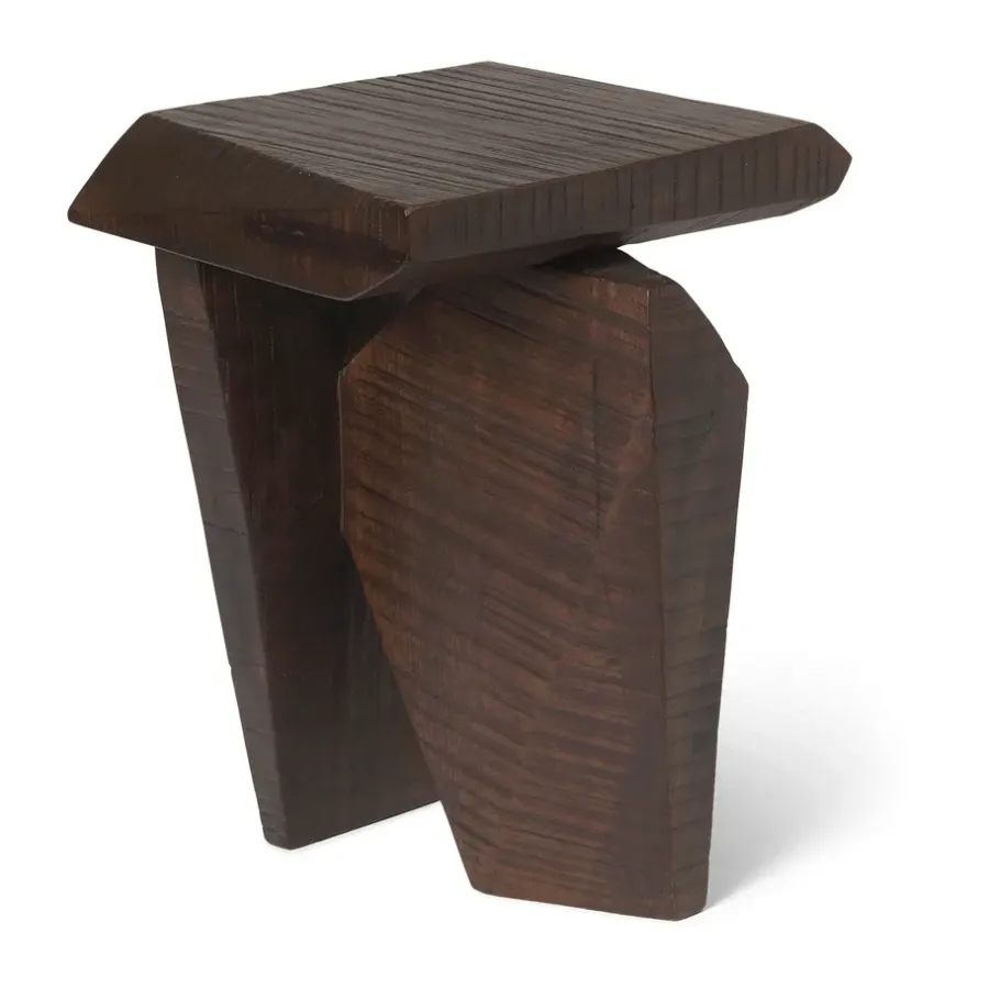 Ferm Living Silva Piece decoratie, Dark stained mango wood< Decoratieve Accessoires