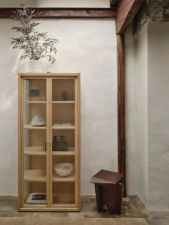 Ferm Living Silva Piece decoratie, Dark stained mango wood< Decoratieve Accessoires