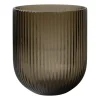 DBKD Simple Stripe glazen vaas brown, Medium< Vazen