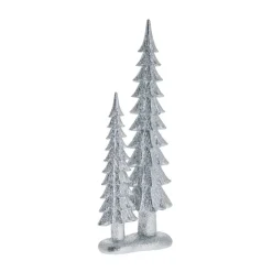 Lene Bjerre Sissia decoratie kerstboom 33 cm, Zilverkleurig< Kerstdecoraties