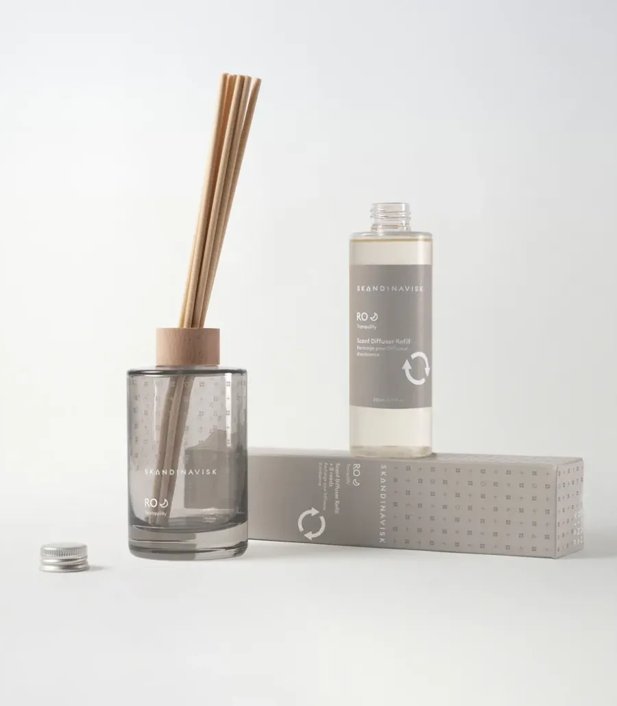Skandinavisk refill voor geurstokjes 200 ml, Ro< Geurkaarsen & Aroma Diffusers