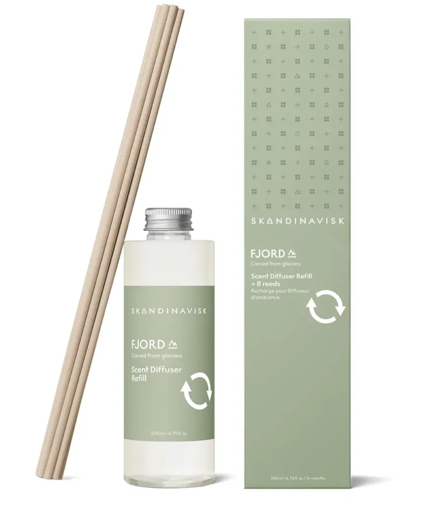 Skandinavisk refill voor geurstokjes 200 ml, Fjord< Geurkaarsen & Aroma Diffusers
