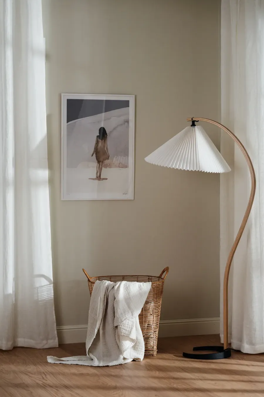 Scandi Essentials Skällby lijst wit, 50x70 cm< Lijsten & Kaders