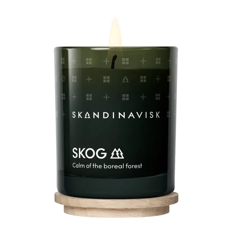 Skandinavisk Skog geurkaars met deksel, 65 g< Geurkaarsen & Aroma Diffusers
