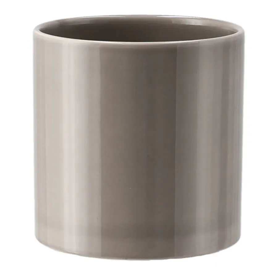 Scandi Living Sleek bloempot Ø12 cm, Beige< Bloempotten