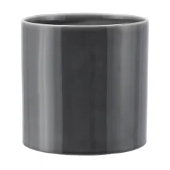 Scandi Living Sleek bloempot Ø19 cm, Charcoal< Bloempotten