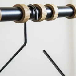 LIND DNA Slim kledinghanger, black< Haken & Hangers|Kapstokken & Hangrekken
