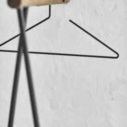 LIND DNA Slim kledinghanger, black< Haken & Hangers|Kapstokken & Hangrekken