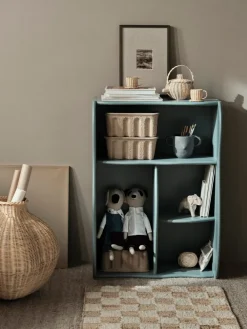 Ferm Living Slope boekenplank 66x95 cm, Storm< Planken & Planksystemen|Opbergoplossingen Voor De Kinderkamer