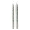 Wik & Walsøe Slåpeblom kaars 2-pack, Blauw< Kaarsen