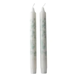 Wik & Walsøe Slåpeblom kaars 2-pack, Blauw< Kaarsen