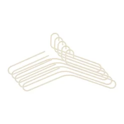 Scandi Living Smooth kledinghanger 5-pack, Beige< Kapstokken & Hangrekken|Haken & Hangers