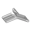 Scandi Living Smooth kledinghanger 5-pack, Black< Haken & Hangers
