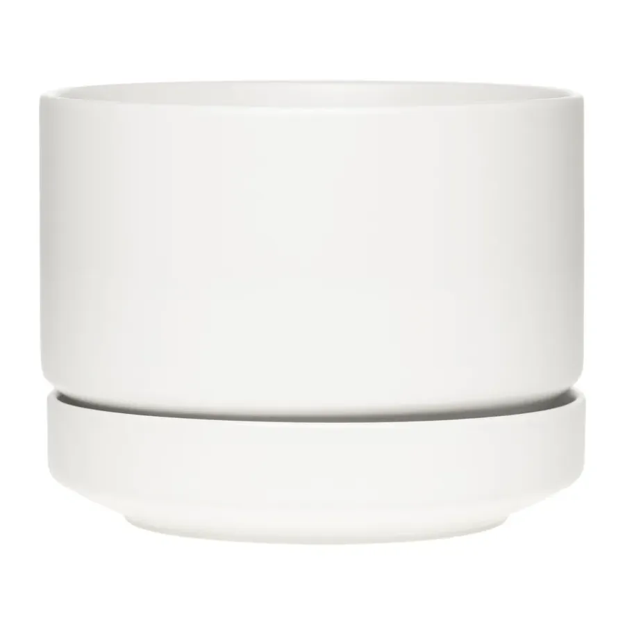 Arabia SN Pot Ø19 cm, Mat wit< Bloempotten
