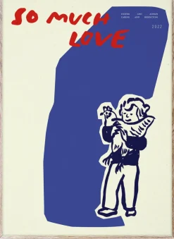 Paper Collective So Much Love Chicken poster, 30x40 cm< Posters